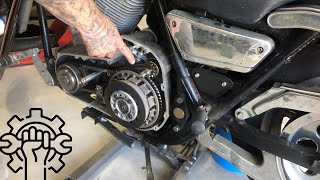 1985 FXR Primary and inner primary | remove and replace everything. #69