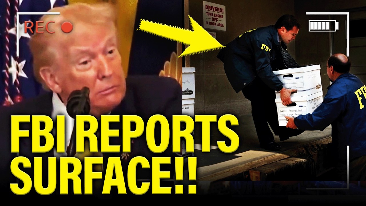 Trump PANICS as FBI REPORTS SURFACE in Epstein Files…