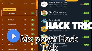 Mx player game Hack Tricks | Mod game 2022 trick 100% working