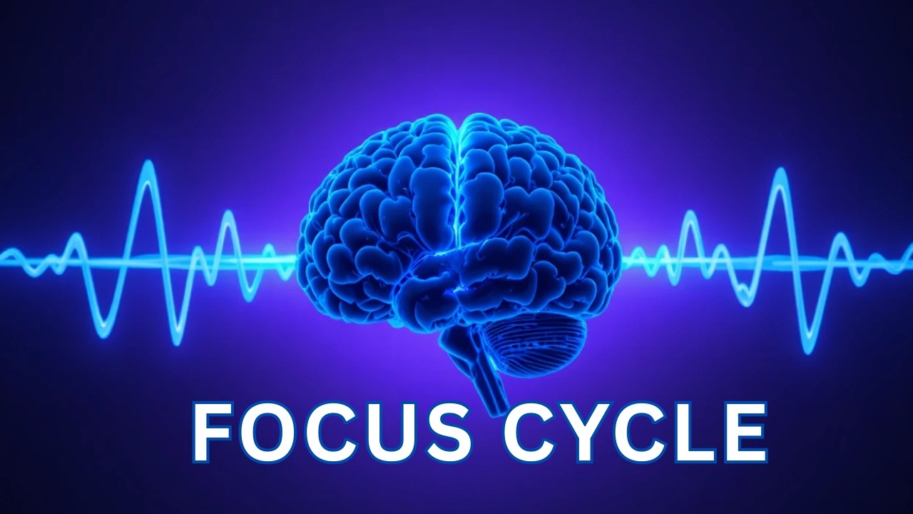 90 Minute Deep Focus Cycle #07 – Ambient Brainwave Music for Focus & Productivity