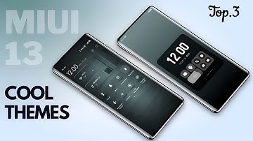 3 Cool MIUI 13 Themes with Control Center support | Best MIUI Themes for Xiaomi, Poco MIUI 13 / 12.5