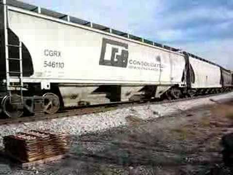 Norfolk Southern #7510 and CSX #5380 lead a northbound manifest train through Smyrna, Georgia. Taken on 12/29/06.