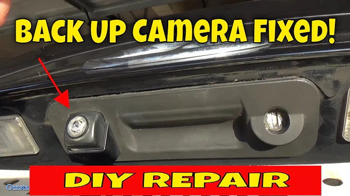 Sửa chữa camera lùi xe Hyundai Sonata: Màn hình mờ, lờ mờ