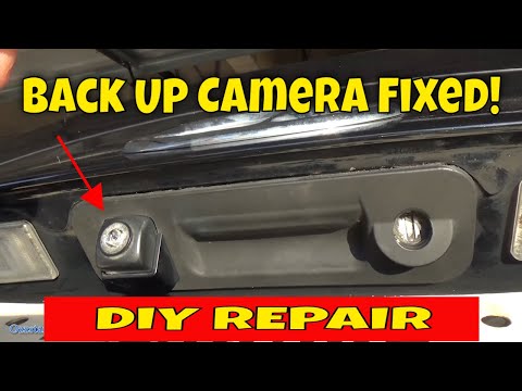 Hyundai Sonata Rear Back Up Camera Repair Blurry Fuzzy Screen