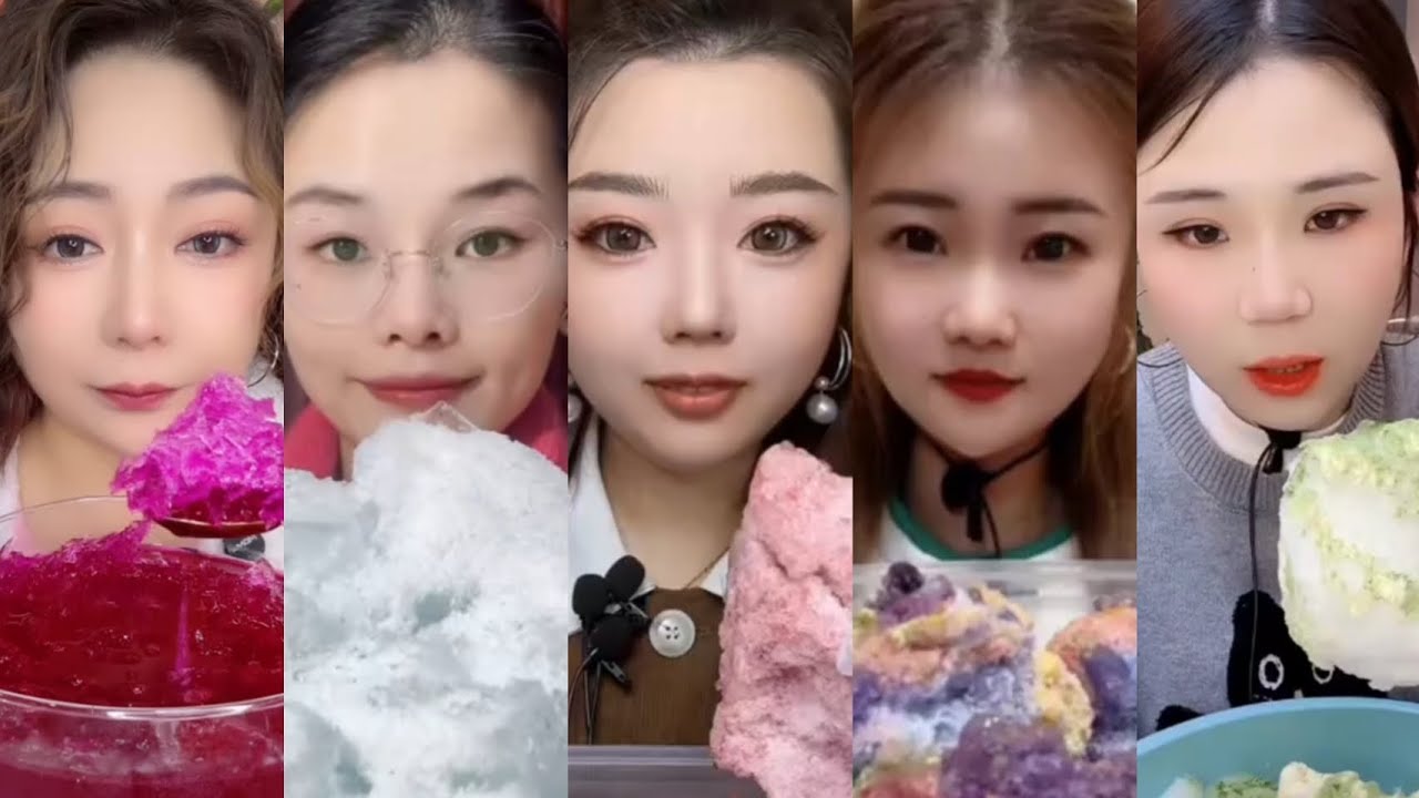 Asmr // Ice Eating Asmr || Hard Ice Eating || Thin ice  //Asmr || MUKBANG 💨