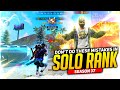 BR Rank Mistakes || Solo Rank Push Tips And Tricks | How to Push Rank in Free Fire