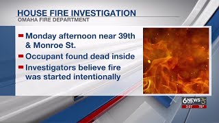 One found dead inside South Omaha home after fire
