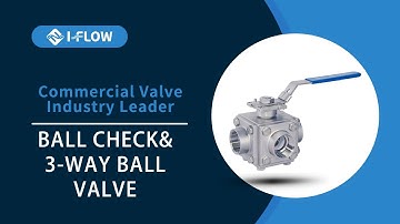 I-FLOW Ball Check Valve, Mud Box & 3-Way Ball Valve