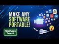 How to Create Portable version of Any Software | Skill Zone