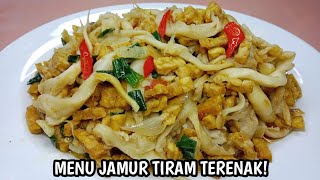SUAMI DAN ANAK ANAK SUKA BANGET! | TUMIS JAMUR TIRAM TEMPE