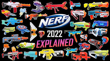 Every 2022 Nerf Blaster Explained in 10 Words or Less
