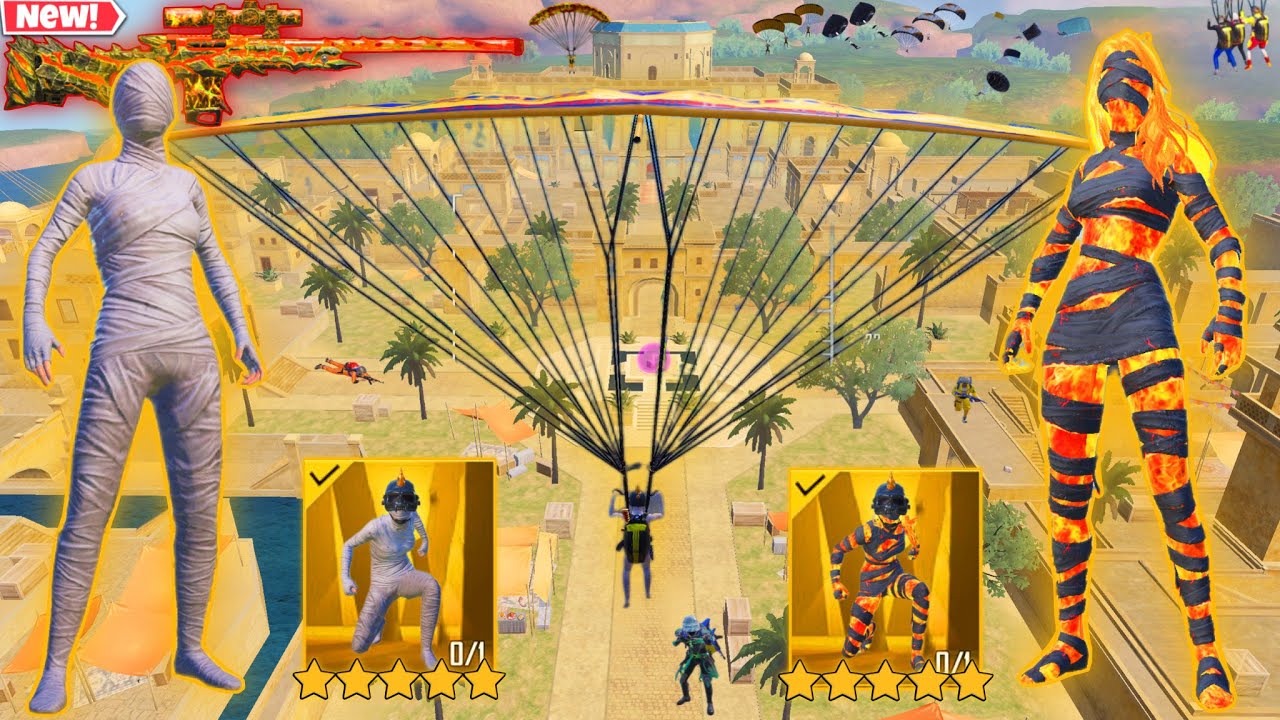 60 KILLS!?🔥MY BEST ERANGEL GAMEPLAY in NEW MODE with MUMMY SET+FIEN SET😍PUBG MOBILE 