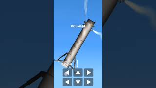 Falcon 9 landing on ship #spaceflightsimulator
