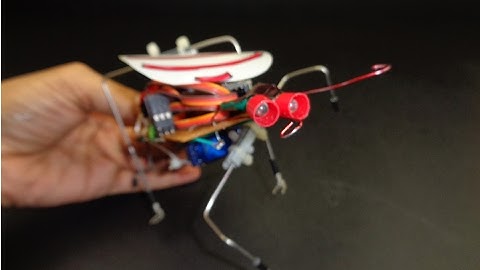 Walking Insect Robot Arduino Based