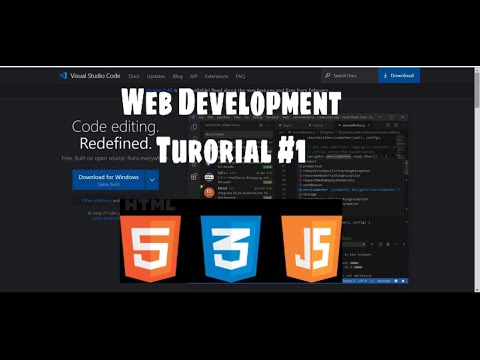 Installing Visual Studio Code ,Introduction to HTML, Heading Tag | Web Development Tutorials #1