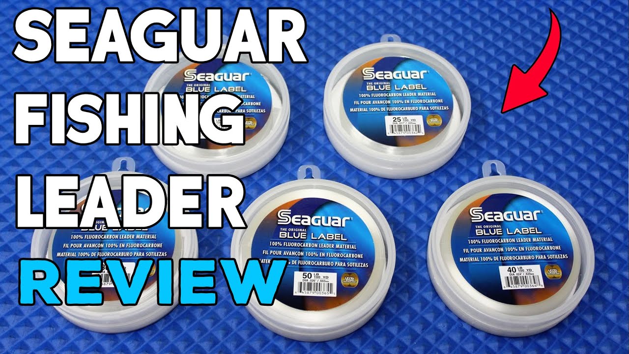 Seaguar Blue Label Fluorocarbon Fishing Line Leader Review - Ultimate Fishing  Line? 