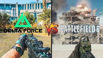 Delta Force vs Battlefield 6 | Attention to Detail |  RTX 5090