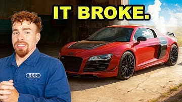 MY REBUILT AUDI R8 HAS ONE MAJOR PROBLEM....