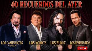 ❤️ Los Bukis, Los Caminantes y Los Yonic's | Mix Romántico Vol.1 DJ El Diablito Vol.2 2026#