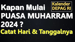 Kapan Puasa Muharram 2024 ? - Ust. Mahmud Asy-Syafrowi