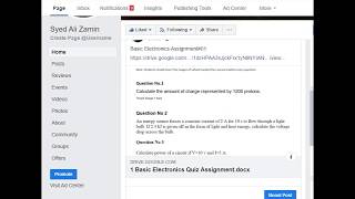 Basic Electronics Assignment#1