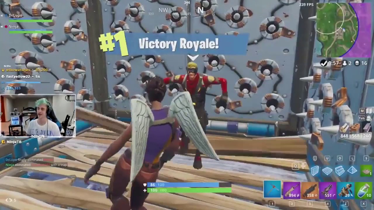 Ninja Recieves INSANE Bit Donation Then Rages - Fortnite Twitch Highlights