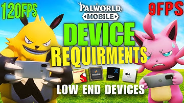 Palworld Mobile Device Requirements | Full Supported Processors & Phone List (2025–2026)