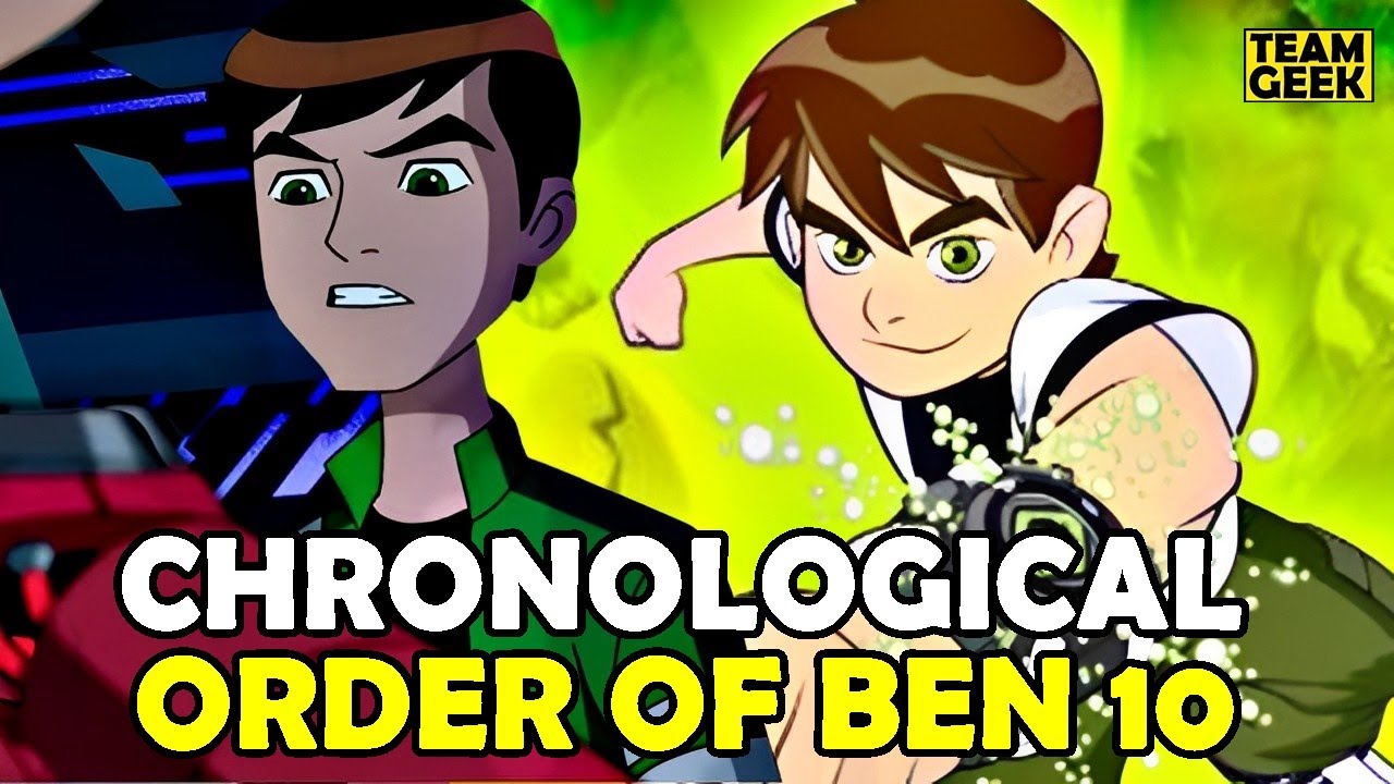 Ben 10 Movies and Shows in Order