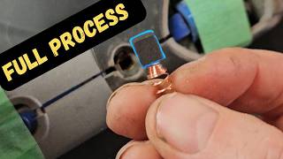 HOW TO CHANGE DREMEL BRUSHES ( NON THREADED VERSION) - REAL TIME