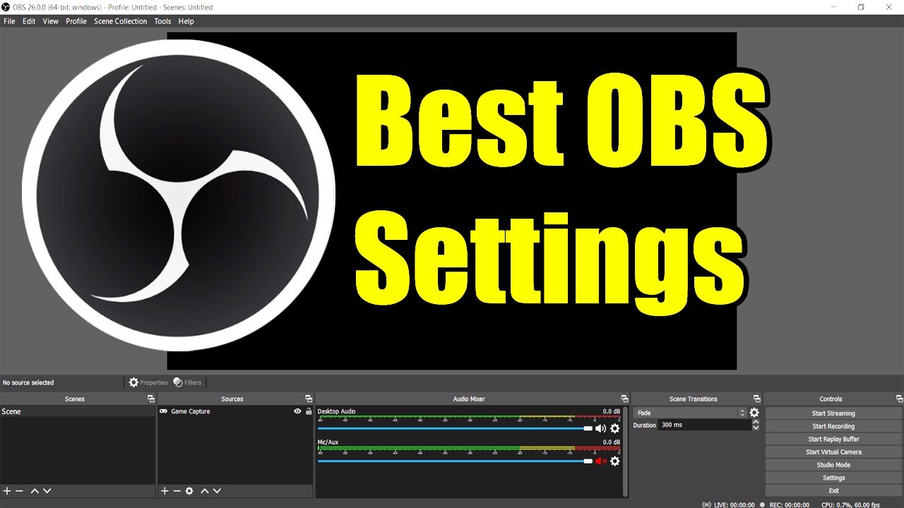 Obs setting