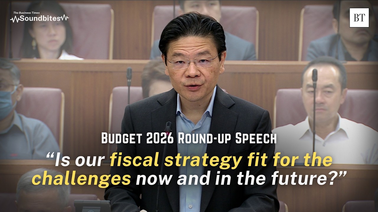 (FULL) PM Wong's Budget 2026 round-up speech