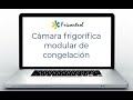 Cámara frigorífica modular de congelación de 100mm de espesor EXPRESS video