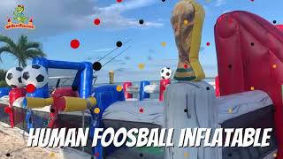 Human Foosball Sports Rental | We Rent Fun | Miami, FL