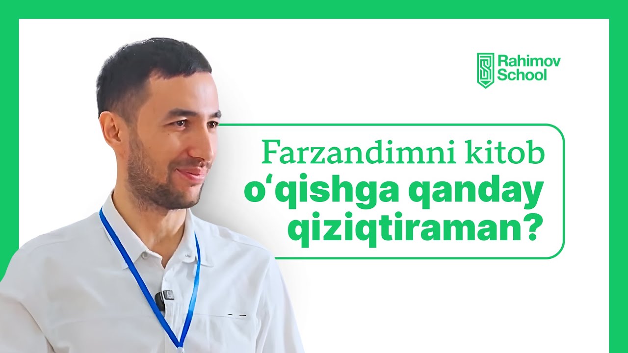 Ota-onalar uchun bepul seminar | Rahimov School