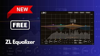 NEW FREE Plugin ZL Equalizer by ZL Audio - Dynamic Digital Equalizer - Sound demo