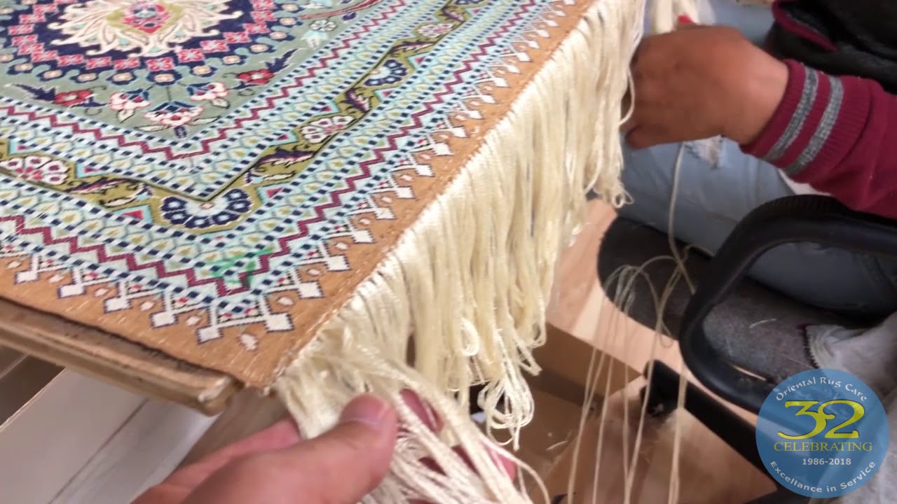 👉Area Rug Fringe Repair Service in Fort Lauderdale YouTube