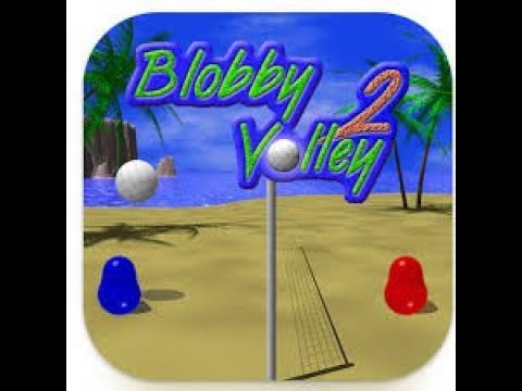 تجربة لعبة بلوبي التنس Blobby volley 2 - YouTube