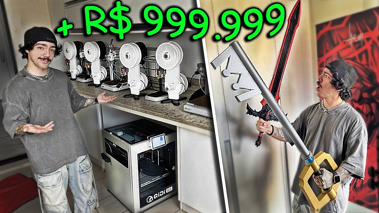 meu NEGOCIO SECRETO para ganhar muito dinheiro - QIDI q2