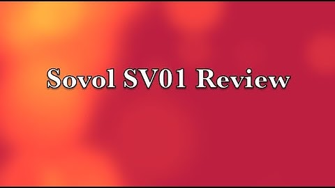 Upgraded Sovol SV01 3D Printer Review
