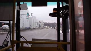 Последние поездки на автобусах ЛиАЗ-5256.13 в Новую Москву
