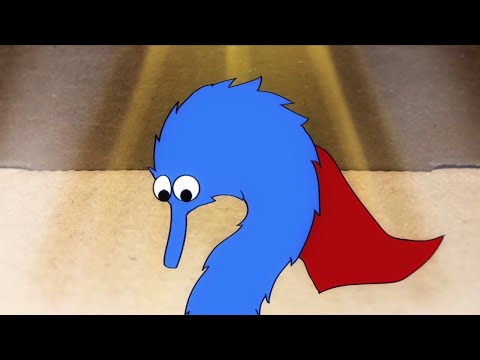 Cat Attack!!! Careless Worm 2 (Animated "Worm on a String" Sequel)
