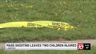 Community reacts to mass shooting in Lansing that injured two children