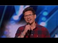 Michael ketterer first audition unique voice excites everyone  golden buzzer