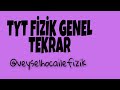 2020 TYT FİZİK GENEL TEKRAR