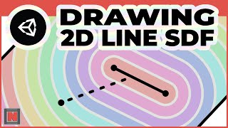 Drawing a Line Segment in the URP Shader Graph with 2D SDFs! ✔️ 2021.1 | Unity Game Dev Tutorial