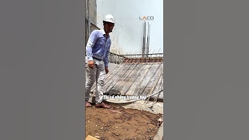 Thép Cầu Thang Đi 1 Lớp Hay 2 Lớp Là Đúng Kỹ Thuật - Xây Nhà Trọn Gói LACO #shorts