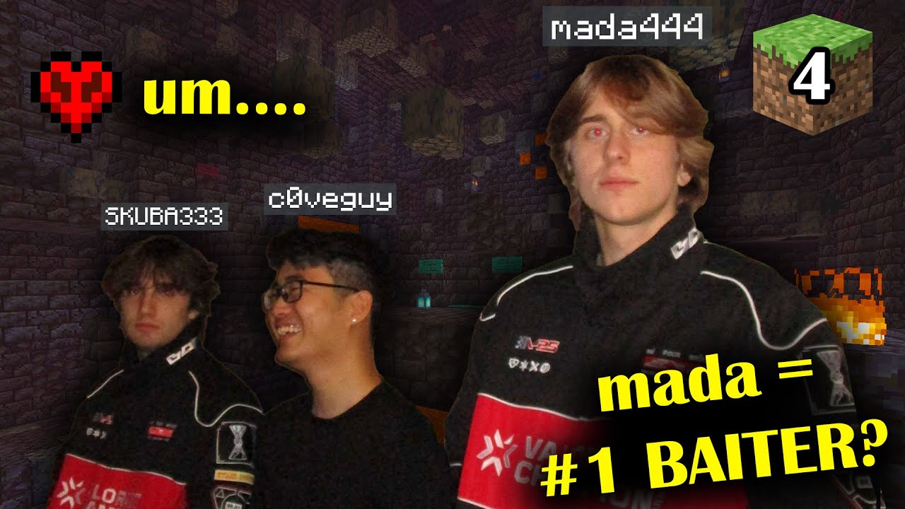 VALORANT World Champions play Hardcore Minecraft (GONE WRONG) [part 4]