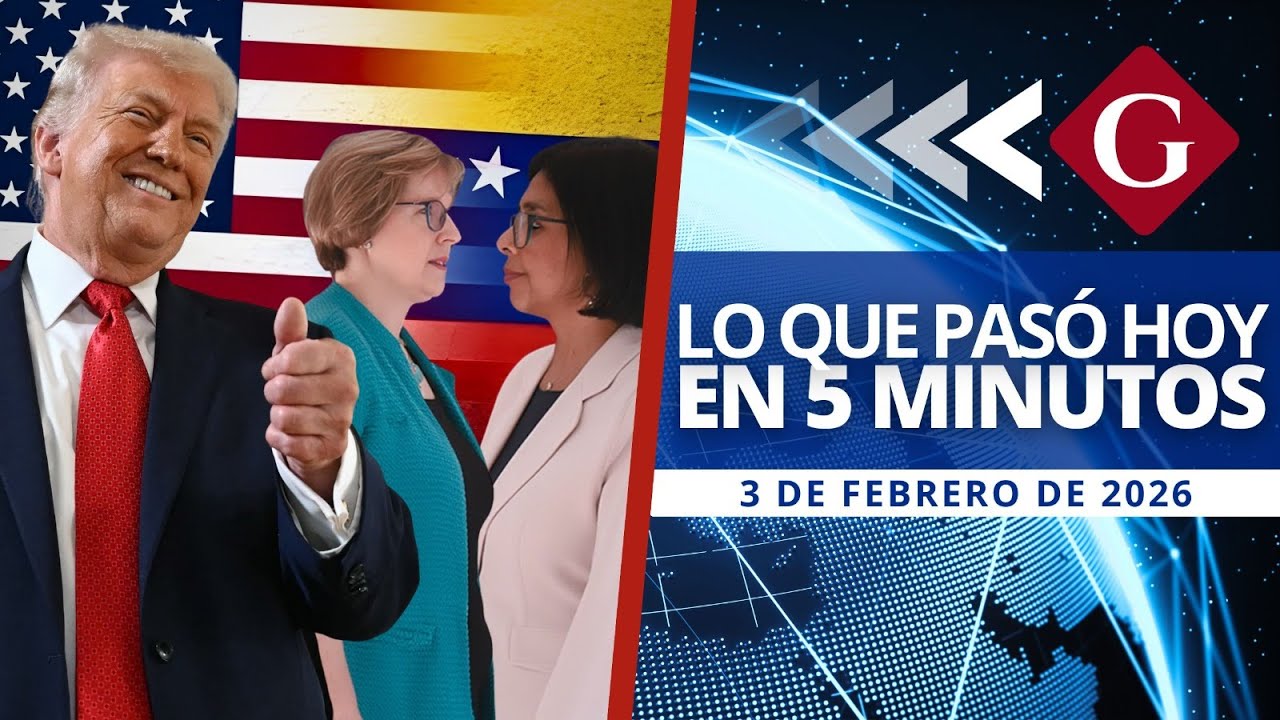 🔵 Noticias 3 febrero: CHAVISMO SE REÚNE POR PRIMERA VEZ CON EEUU TRAS 7 AÑOS | Noticiero