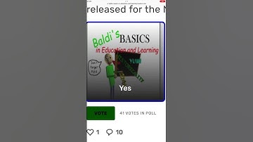 Do You Want Baldi’s Basics On Switch? #baldisbasics #nintendoswitch @BasicallyGames