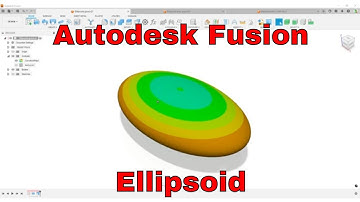 Autodesk Fusion: Ellipsoid Modeling with the Scale Tool